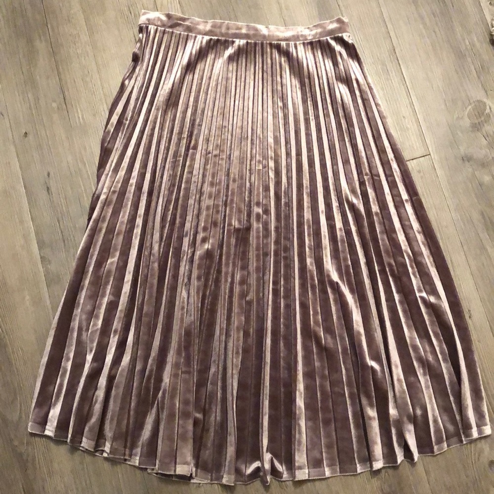 NWOT Lucy Paris velvet skirt